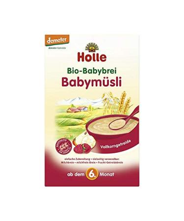 Holle Bio Organic Baby Porridge Baby Muesli (6 x 250 gr)