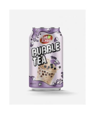 BUBBLE TEA Taro Flavour (Just Drink) 315ml (Pack Of 6) Delicious Tasty And Twisty Treat Gift Hamper For Christmas Birthday Easter Gift