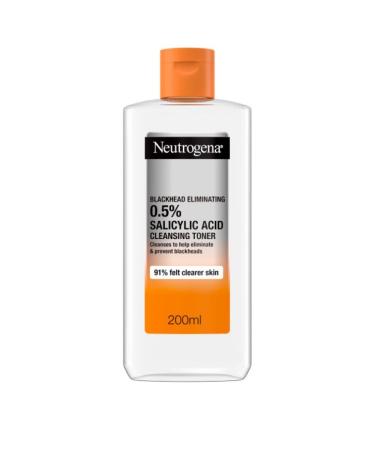 Neutrogena Blackhead Eliminating Cleansing Toner 200 ml (Pack of 1) Toner