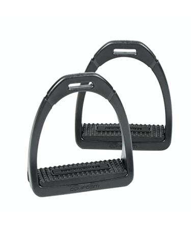 Shires Composite Premium Profile Stirrups Black