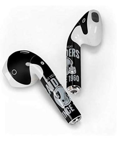 NFL Las Vegas Raiders Helmet Design AirPods Skin by Skinit - Compatible with Wireless Charging Case - Buy Online on SooperMarket.com