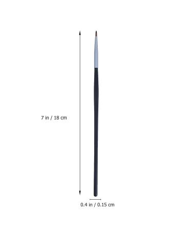 Buy KALLORY 12 pcs Fine Eyeliner & Makeup Brushes - Portable Travel-Friendly Ideal for Eye & Lip Makeup - Buy Online on SooperMarket.com