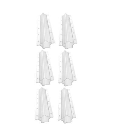 SUPVOX 6 pcs Vegetables Stencil Clear Growing Garden Tools Heart-Shaped Cube Gardening Growth Heart
