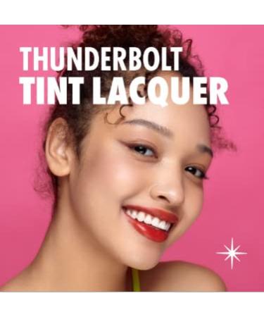 COLORGRAM Thunderbolt Tint Lacquer 01 Romance Tok | Long Lasting Lip Stain with Argan Oil Vivid Color Hydrating Formula | 0.2 fl.oz - Buy Online on SooperMarket.com