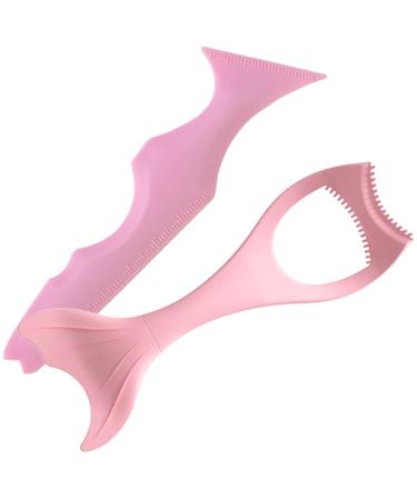 Mikinona 2pcs Eyeliner Lashes Kit Beauty Supplies Lash Kit Mascara Applicator Makeup Supply Mold Pad Make up