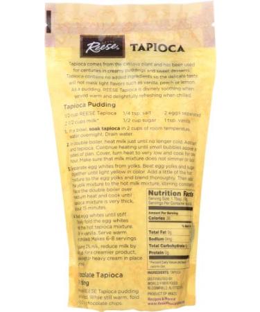 Reese Large Pearl Tapioca 7 oz - Pack of 6 - Premium Quality Tapioca Pearls - Buy Online on SooperMarket.com