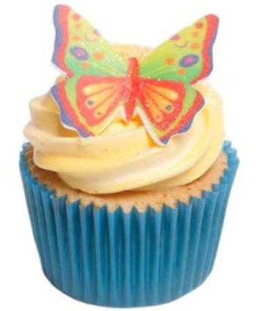 24 Beautiful Wafer Butterflies- Edible Unique & Gorgeous! - Buy Online on SooperMarket.com