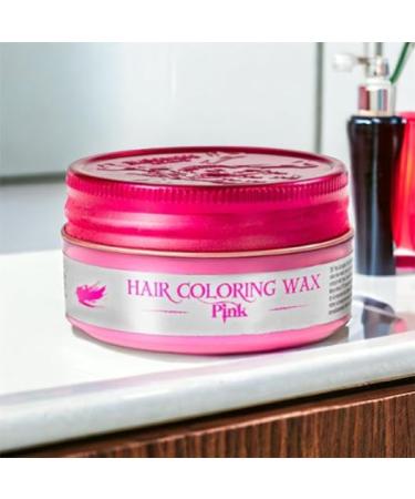 Shop Pink Hair Coloring Wax | Vibrant Color for All Hair Types | International Shipping Available - Buy Online on SooperMarket.com