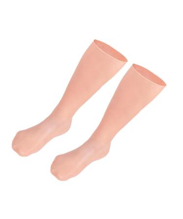 Mikinona 1pair Exfoliating Moisturizing Socks Girl Socks Foot Protection Covers Pumps High Heels for Women Spa Socks Overnight Ladies Pumps Girl Heels Sebs Women's Socks