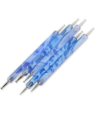 Desikixudy 10 Wave Bar Chain Link Needle Point Pen Point Drill Pen Can Be Used to Embellish Gel Nail Skills - Buy Online on SooperMarket.com