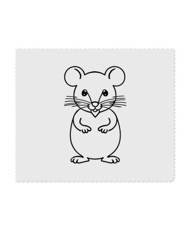 2 x Microfiber Cleaning Cloths "Cute Mouse" (LC00024533)