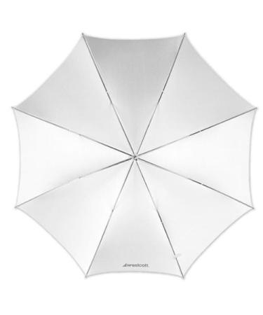 Westcott 2005 45-Inch Optical White Satin Umbrella (White)