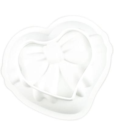 MAGICLULU 2pcs Love Mold Heart Molds Silicone Mold Mini Cake Mold Ice Cube Molds Butter Molds Breakable Heart Mold Baking Pans Silicone Candy Mold White Mousse Flower Model Silica Gel 3D - Buy Online on SooperMarket.com