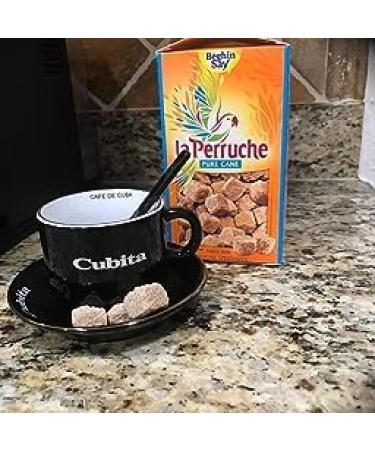 La Perruche Pure Cane Rough Cut Cubes Brown | 100% Cane | Ideal for Tea and Coffee | Perfect for Cafes and Hotels | 1kg (Pack of 3) - Buy Online on SooperMarket.com