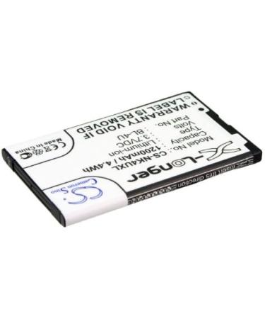 Replacement Battery BL-4U for Nokia 301 3120 500 515 5530 6600 8800 - International Shipping Available - Buy Online on SooperMarket.com