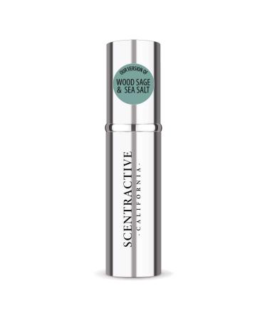 CA Perfume Impression of J. Mlon Wood Sage & Sea Salt For Women & Men Replica Version Fragrance Dupes Concentrated Long Lasting Eau de Parfum Spray Refillable Atomizer Bottle 0.17 Fl Oz/5ml-X1 J. MLON WOOD SAGE & SEA SALT IMPRESSION 0.17 Fl Oz (Pack of 1)
