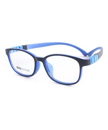 Eyeglasses Frame Children Optical Eyeglasses Frame TR90 Flexible Bendable One Piece Safe Glasses Girl Boy