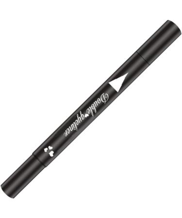 Eyeliner Stamp 2 in 1 Double-Head Waterproof Liquid Eyeliner Pen Make-Up Tool Black Heart double-headed eyeliner - Buy Online on SooperMarket.com