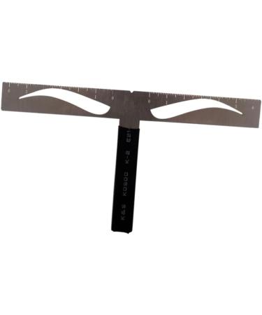 Beavorty 2pcs three-point eyebrow ruler eyebrow drawing tool balance stencil - Buy Online on SooperMarket.com
