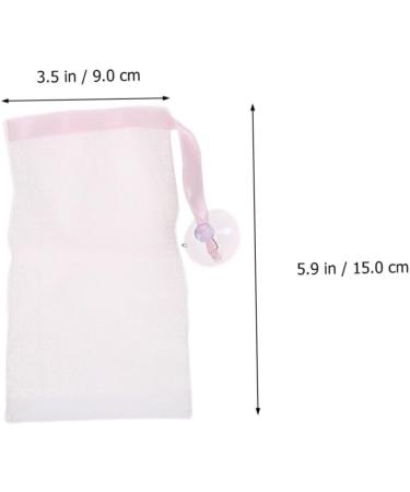 SOESFOUFU 6pcs Net Soap Exfoliating Bath Exfoliating Soap Pouch Foaming Nets or - Buy Online on SooperMarket.com