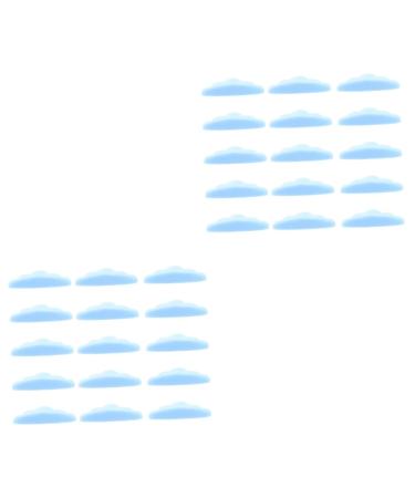 Didiseaon 30 Pairs Eyelash Lifting Pad Eyelash Perming Silicone Eyelash Pad DIY Eyelash Lift Pad Small Lash Lift Rods Lash Tools Beauty Tools Lash Shield Perm Kit De Suite Curly