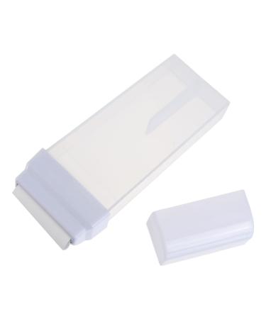 Beavorty 1stk bottle with depilatory wax cultural bottles for on the way packaging bottle Lotion bottle made of plastic wax bottle for hair removal ABS toilet items travel white mini