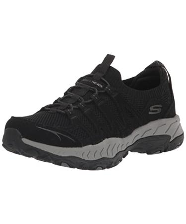 Skechers Women's Grand Peak Hiking Shoe 9 Bkccblack/Charcoal