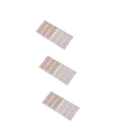 Housoutil 144 Pairs Double Sided Boobtape Eyelid Tape Eyelid Strips Fold Eyelid Shadow Sticker Double Single Eyelid Stickers Folding Tool Double Sided Duct Tape Lifting Belt Invisible