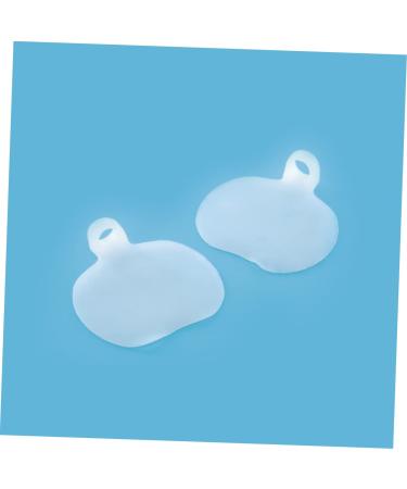 Gel Bunion Protector Insoles - Foot Separator for High Heels - Toe Spreader & Forefoot Pad - White - 1 Pair - Buy Online on SooperMarket.com