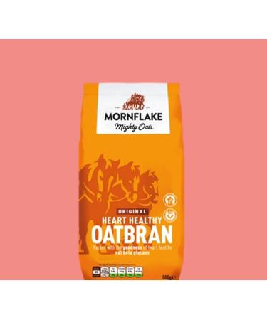 Mornflake Original Heart Healthy Oatbran 800g - High-Fiber Whole Grain for Heart Health - Buy Online on SooperMarket.com
