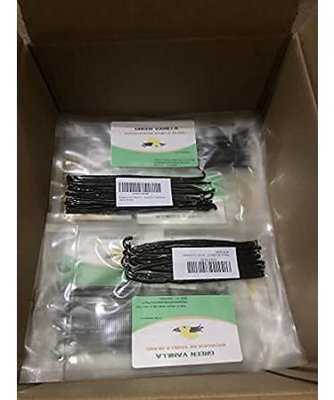 Grade A Madagascar Vanilla Beans for Pure Vanilla Extract & Baking - 5''-7'' NON-GMO (Pack of 1) - Buy Online on SooperMarket.com