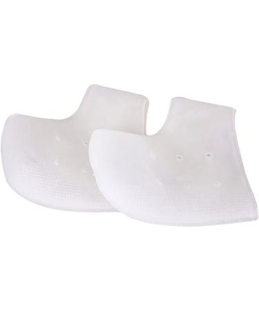minkissy 3 Pairs Silicone Socks for Dry feet Silicone Heel Sleeves Sock Heel Protectors high Heel Sleeve Shoe Filler Foot moisturizing Socks Heel Support Foot Socks Comfortable White - Buy Online on SooperMarket.com