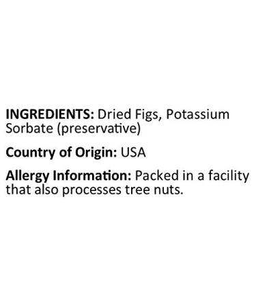 Anna & Sarah Dried Black Mission Figs - 3 lbs (1 Pack) - Buy Online on SooperMarket.com