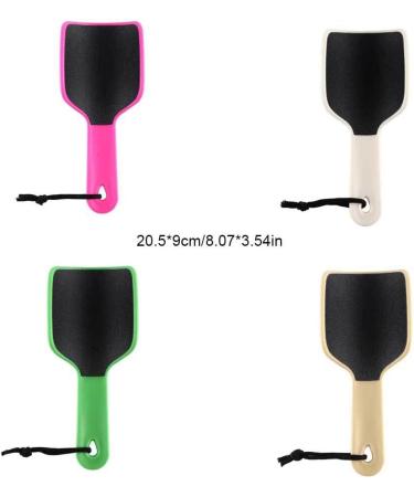 Dajidafu Foot File U Shaped Curved Callus Remover Groove Design Colossal Feet Scrubber Exfoliates Dead Body Home Beauty Rose Red - Buy Online on SooperMarket.com