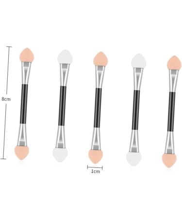 Mikinona 50pcs Eyeshadow Applicator Eyeshadow Brush Sponge Dual Sided Eyeshadow Brush Eye Spoolie Brush - Buy Online on SooperMarket.com
