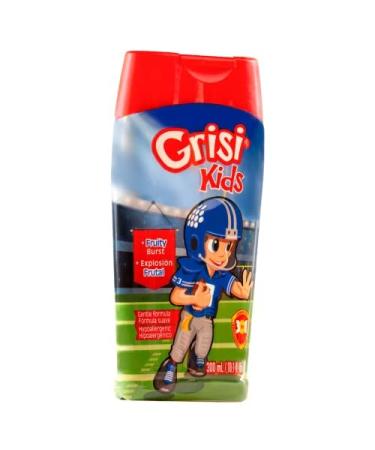 Grisi Kids Chamomile 3 in 1 Shampoo Conditioner Body Wash - Paraben Free & Hypoallergenic - 2-Pack (10.1 FL Oz Per Bottle) - Buy Online on SooperMarket.com