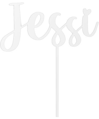 Custom Cake Topper - High-Quality Wood & Acrylic Cake Decoration Sticks (10-25cm) | Superfine Engraving for Any Occasion - Buy Online on SooperMarket.com