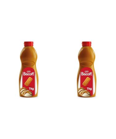 Lotus Biscoff - Sweet Spread Topping - Caramelised biscuit flavor - Vegan - No colours or added flavours - 1L (Pack of 2) 1 kg (Pack of 2)