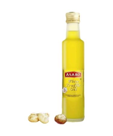Asaro White Truffle Oil - 8.5 oz: Premium Italian Truffle Infused Oil - Buy Online on SooperMarket.com