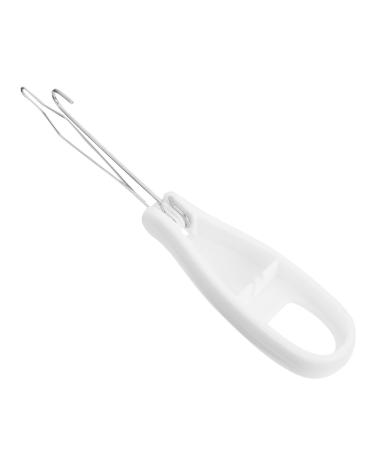 Button Hook Helper Aid Button Assist Tool Hook Dressing Aid Tool White Steel