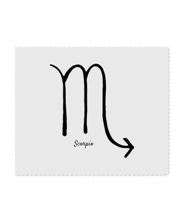 2 x Microfiber Cleaning Cloths "Zodiac Sign Scorpio" (LC00024973)