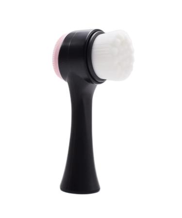 Manual Face Brush Silicone Face Scrubber 2 in 1 Face Cleansing Brush for Deep Cleaning Exfoliating Facial Cleansing Brush