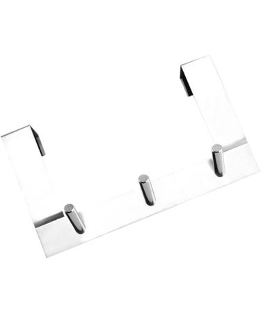 Cabilock 2pcs Over Door Towel Rack Metal Cloth Hooks Over The Door Hook Coat Hook Clothes Hook On The Door 21.3*12.4cmx2pcs As Shownx2pcs - Buy Online on SooperMarket.com