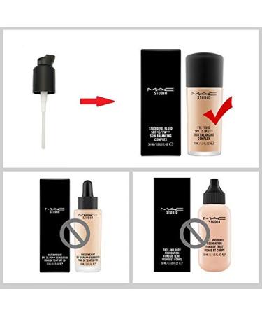 MAC Studio Fix Fluid Foundation 2Pack Pump - Black - Buy Online on SooperMarket.com