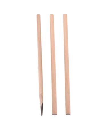 HAPINARY 3pcs Coffee Eyebrow Liner Pen Brow Shaping Kit Wooden Cosmetic Pencil Wooden