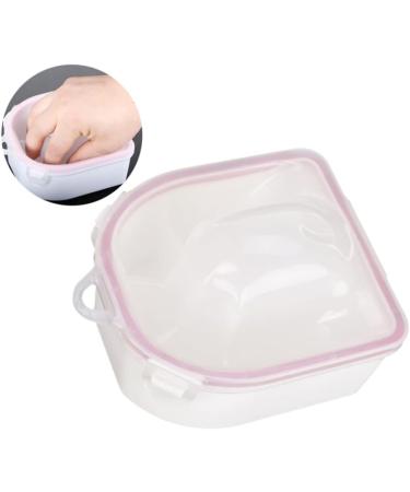 Nail Soak Off Bowl Acetone Resistant Bowl Warm Nail Spa Bowl Double Layer Hand Manicure Tool for Salon or Home Use Hand Cuticle Remover Tools 1PC - Buy Online on SooperMarket.com