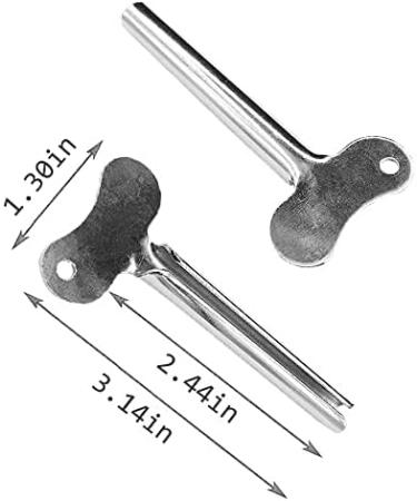 Facesunny 12 Metal Tube Squeezer Toothpaste Squeezer Metal Tube Roller Paint Squeeze Gadget - Buy Online on SooperMarket.com