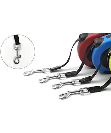 Sidewinder 360 Tangle-Free Retractable Dog Lead - Anti-Slip Handle, Easy Lock & Release - 5M Adjustable Long Leash - Strong Nylon Ribbon - Blue - Buy Online on SooperMarket.com