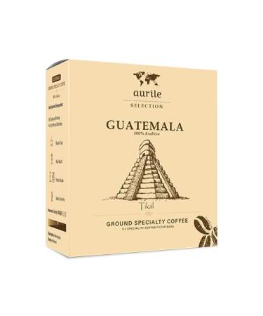 AURILE Guatemala Ground Specialty Coffee 100% Arabica 5 x10g Filter Bags 50g