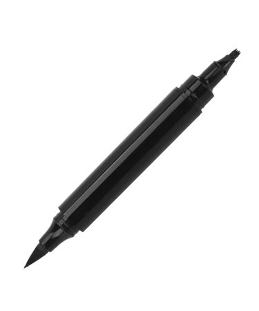 2 in 1 Beard Filler Pen Long Lasting Double Sided Large Black Beard Pen